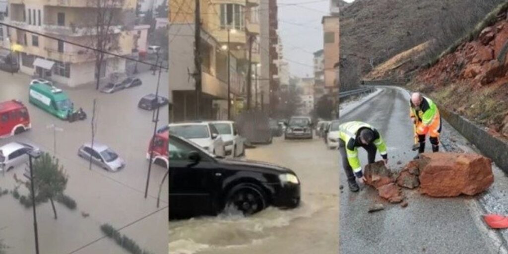 "Albania under water": Classes suspended, evacuation of families begins
