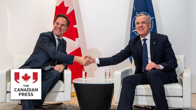 Canadian PM Carney meets NATO