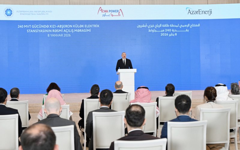 News about - Azerbaijan commissions 240 MW “Khizi-Absheron” Wind Power Plant