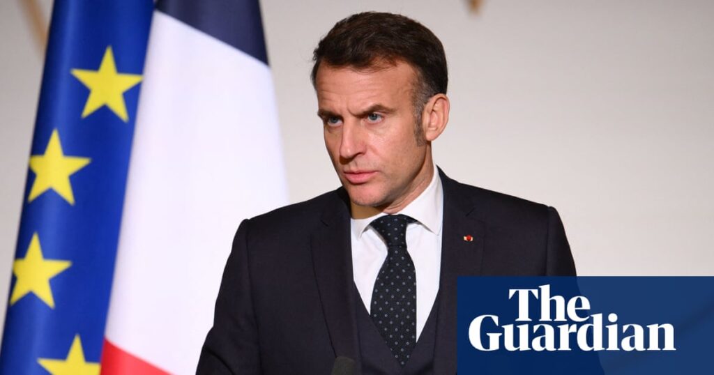French president condemns US for ‘turning away from allies’ | US foreign policy French president condemns US for ‘turning away from allies’ | US foreign policy