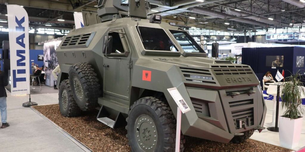 "Shota" military armored vehicles are expected to be produced in Kosovo