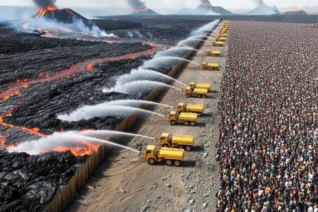 How Iceland erected giant walls against lava flows at 1.100°C, moved millions of tons of rock in just a few weeks, and showed that human engineering doesn’t conquer volcanoes, but can buy precious time to save cities, energy, and entire lives Iceland has erected giant walls to contain lava and protect a geothermal power plant, demonstrating the power of engineering in the face of volcanoes.