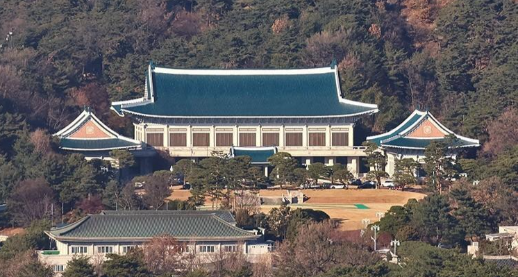 Cheong Wa Dae in central Seoul, Dec. 8, 2025 / Yonhap