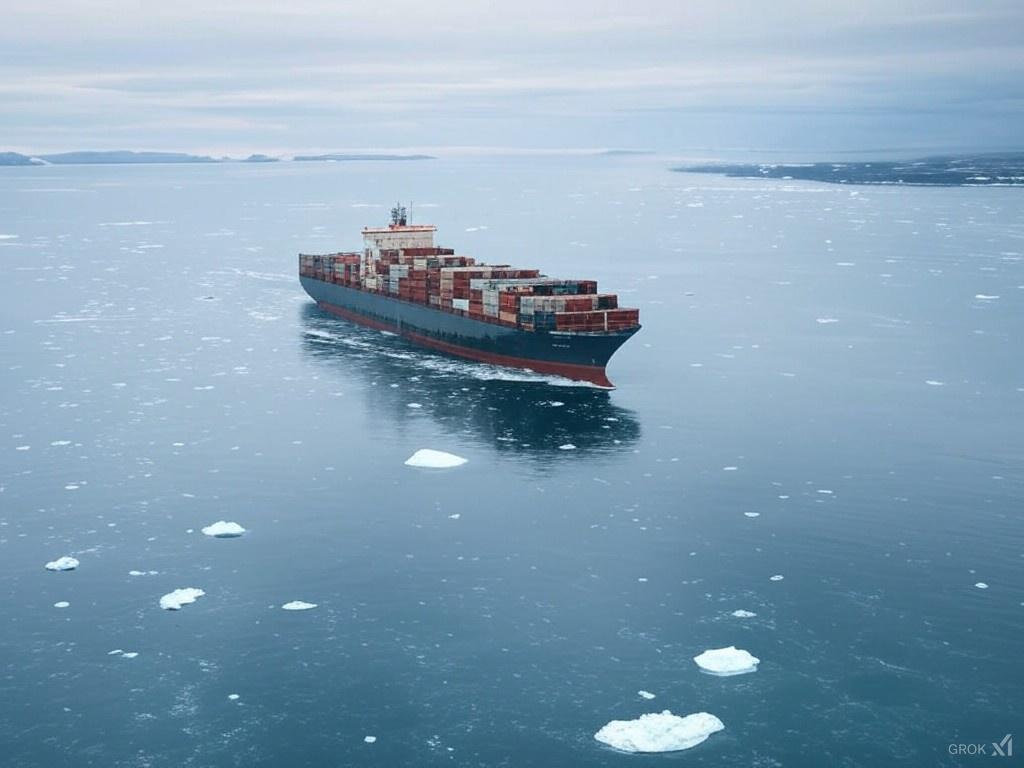 South Korea to trial container ship in Arctic in September