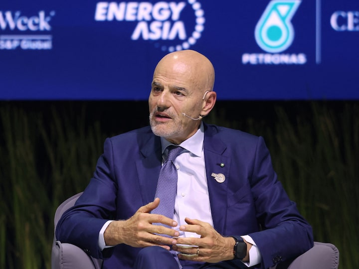 Italy backs Eni CEO Descalzi for new three-year term