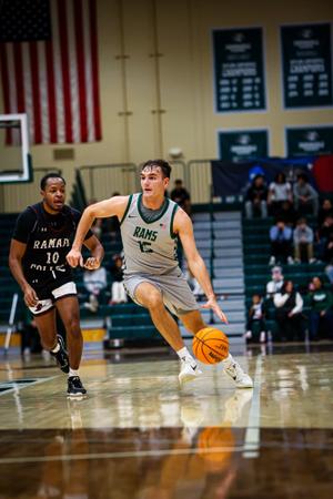 Men's Basketball Improves to 12-2 with Victory at Maritime