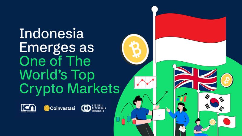Indonesia Emerges as One of The World’s Top Crypto Markets, Report Says