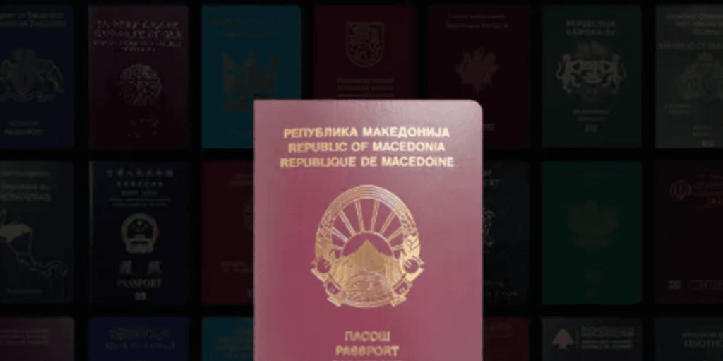 North Macedonia's passport ranks 38th in the world