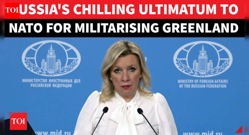 Russia’s ULTIMATUM To NATO As Troops Land In Greenland; ‘If You Don’t Stop, You Will Face Severe…’ Russia's ULTIMATUM To NATO As Troops Land In Greenland; 'If You Don't Stop, You Will Face Severe...'