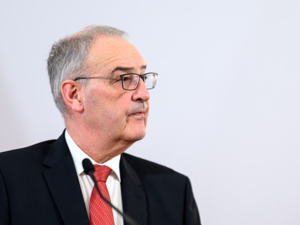 Swiss President ready to negotiate with Trump at WEF Swiss President ready to negotiate with Trump at WEF