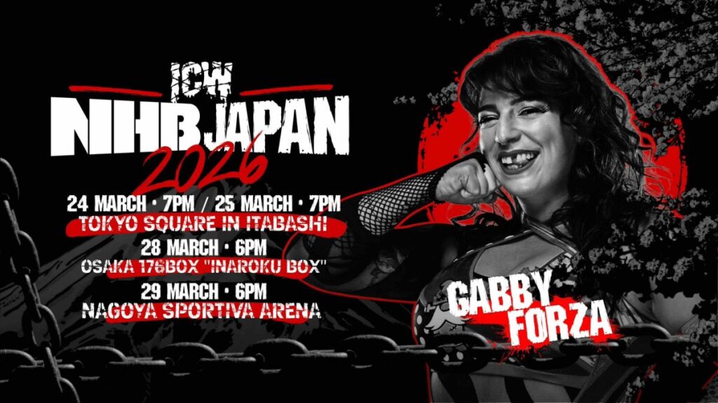 Gabby Forza Announced For ICW No Holds Barred Japan Tour – PWPonderings