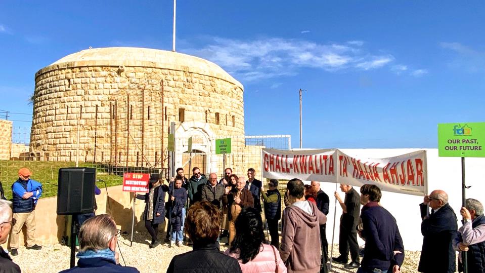 NGOs, residents urge government to block Fort Tigné hotel plan