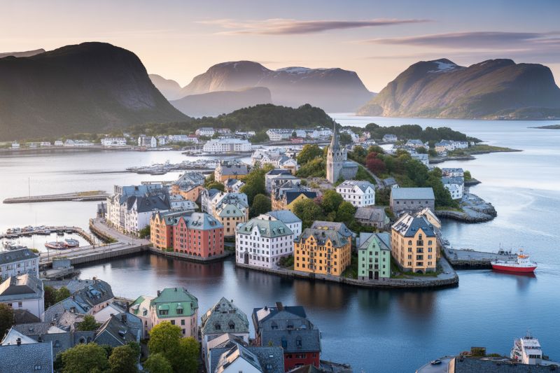 Ålesund, Norway: A New Model for Small Town Tourism Success Through Design
