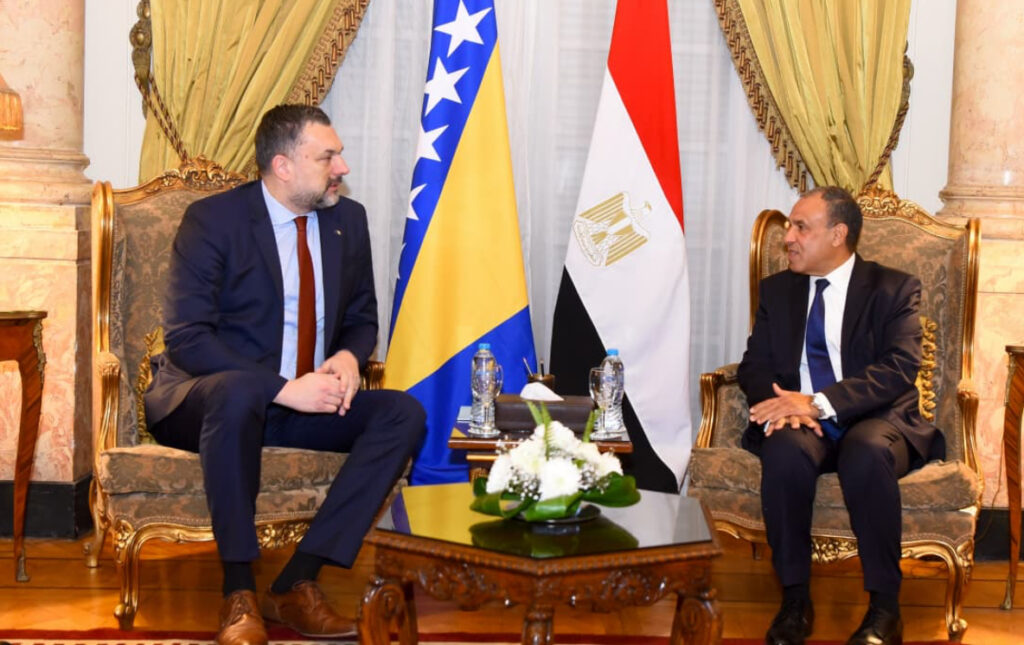Egypt Reaffirms Historic Support for Bosnia, Both Sides Agree to Boost Ties in Economy, Tourism and Politics