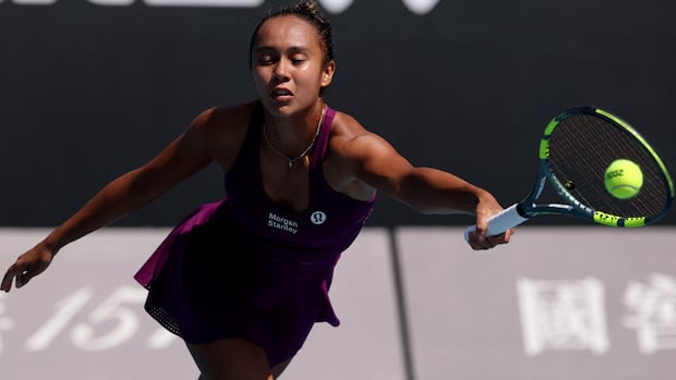 Canada's Leylah Fernandez bounced in straight sets at Australian Open
