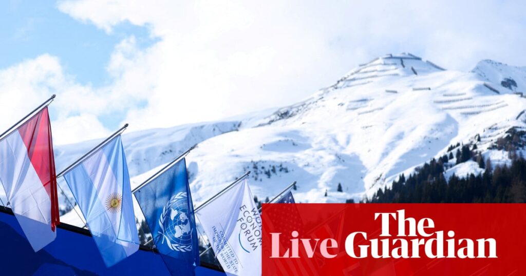 Davos: Global economic outlook in focus, as gold approaches $5,000 – live updates | Business