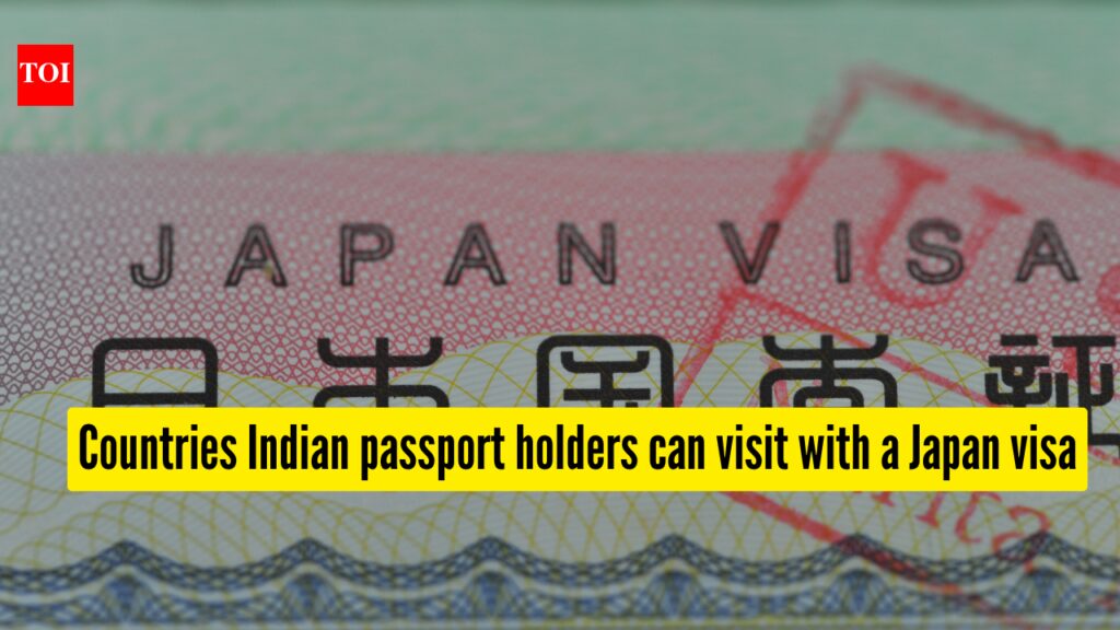 5 countries Indian passport holders can visit with a Japan visa