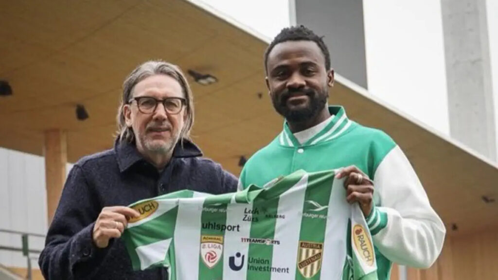 Asumah Abubakar heads to Austria Download app from appStore