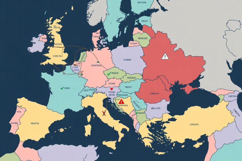 Montenegro: Limited Mobility Despite European LocationMontenegro’s passport, in 2025, holds a position of 41st globally, offering visa‑free access to about 136 destinations. While this may seem like a decent number, it pales in comparison to the passports of other European nations. Citizens of Montenegro still face visa requirements for key global destinations, particularly in Western Europe, North America, and parts of Asia.The relatively low rank reflects Montenegro’s position as a non‑EU member state, which limits its access to certain privileges that EU citizens enjoy, such as Schengen visa‑free travel. While Montenegro is a part of the Western Balkans, which has been pushing for greater integration with the EU, it is still playing catch-up when it comes to diplomatic agreements and visa waivers.The lack of full EU membership and political hurdles play a significant role in its restricted travel freedom. For Montenegrin citizens, getting to destinations like the UK, Canada, or the US still requires a visa, unlike their Western European counterparts. This creates unnecessary bureaucracy and delays that can make international travel cumbersome and costly.Serbia: A Growing Economy, Yet Limited MobilitySerbia sits at 34th place in the Henley Passport Index, offering visa‑free access to 140 destinations. While this is better than Montenegro, Serbia still lags behind many of its European peers in terms of travel freedom. The absence of Schengen visa‑free access is a major constraint for Serbian passport holders. Although Serbia has made strides in its diplomatic efforts, it has yet to achieve full integration into the European Union, which limits the passport’s strength.Serbia’s geopolitical position further complicates things. While it maintains strong diplomatic ties with many countries, it still faces limitations due to the non-recognition of Kosovo and ongoing regional tensions. These political issues hinder Serbia from joining the EU or entering visa‑free agreements with countries like the United States or Canada. Serbian citizens often find themselves needing additional paperwork and visas, making travel more difficult and expensive compared to those with more powerful passports.Turkey (Türkiye): A Major Player, But Stuck in the MiddleDespite being a geopolitical bridge between Europe and Asia, Turkey’s passport is still stuck in the mid-tier mobility tier of the Henley Passport Index, sitting around 46th place, with visa‑free access to only 116 destinations. While Turkey’s economy is one of the largest in Europe and it plays a significant role in international politics, its passport strength remains weak due to its non‑EU membership.Turkey’s restricted visa‑free access is especially noticeable when compared to the EU Schengen zone countries. While Turkish citizens can travel to countries in the Middle East, some African nations, and parts of Asia without needing a visa, the Schengen Area remains off-limits unless a visa is obtained. This restriction makes Turkey one of the European countries with the least freedom to travel despite its geographical proximity to Europe.For Turkish citizens, gaining access to popular destinations such as the UK, the US, or much of the EU requires long visa processes, additional costs, and even bureaucratic delays. This places an enormous strain on people who need to travel for business, education, or leisure, affecting global mobility for Turkish citizens.Russia: A Giant with Restricted AccessRussia, despite its size and economic power, has a passport ranked near 50th globally, with visa‑free access to only about 115 destinations. This ranking is shockingly low for such a large and powerful country. Russian passport holders face significant travel restrictions compared to European nations. The biggest hurdle is limited access to the EU, the United States, and other key global destinations. Visa requirements for these regions often mean Russian citizens face long waits and complicated processes just to visit popular destinations.Geopolitical tensions also play a massive role in Russia’s travel limitations. Relations between Russia and many Western countries have deteriorated in recent years, resulting in visa restrictions, embargoes, and political friction. This has severely affected Russia’s passport strength, limiting access to international opportunities for its citizens. While Russian passport holders have access to several countries in Central Asia, Eastern Europe, and parts of Latin America, getting into Western nations is still a major challenge.Croatia: A Schengen Member, But Still LimitedCroatia is one of the newest members of the Schengen Area, joining in 2023. Despite its EU membership and Schengen status, its passport still offers modest visa‑free access to 184 destinations — a stark contrast to other EU countries like Germany and Sweden, whose passports rank in the top 10 globally.Although Croatia is part of the EU and Schengen Zone, it still struggles with limited global mobility when compared to its more powerful European counterparts. For instance, while Croatian citizens can travel freely within Europe, they still face visa requirements for many destinations in North America and Asia, particularly the United States and Canada. This shows that even EU membership doesn’t guarantee complete travel freedom. The relatively low ranking of Croatia’s passport highlights the complexities of the global travel system and the diplomatic relationships that influence passport strength.Croatia’s position on the Henley Passport Index reveals that Schengen membership alone is not enough to secure complete global travel access, and even new EU members like Croatia still face challenges in achieving full global mobility.The Passport Paradox: Europe’s Disconnected MobilityThe case of Montenegro, Serbia, Turkey, Russia, and Croatia highlights a fundamental truth: a passport is more than just a travel document; it reflects a country’s global standing. While Western European nations enjoy near‑universal travel freedom, several countries in Eastern and Southeastern Europe still face limitations. These limitations are driven by a mix of political, economic, and historical factors.The Henley Passport Index demonstrates that passport power does not always align with a country’s economic power or geographical position. For instance, Russia and Turkey, despite being major players in international politics, have passports that face significant mobility barriers due to political friction, diplomatic isolation, and historical tensions.Why Restricted Access MattersFor citizens in Montenegro, Serbia, Turkey, Russia, and Croatia, the impact of restricted travel freedom is far‑reaching. These visa restrictions affect business opportunities, education prospects, and cultural exchange, making it more difficult for citizens to engage globally. For instance, business leaders may find it harder to establish international networks, students may face barriers to studying abroad, and tourists may be discouraged by the complexities of obtaining visas.In the modern world, travel freedom is key to global mobility. Countries with restricted passports face a competitive disadvantage when it comes to attracting foreign investment, international partnerships, and tourism. The lack of visa‑free access hampers not only individual citizens’ freedom but also limits the country’s overall development and global influence.Global Mobility in FluxAs the Henley Passport Index for 2025 reveals, global mobility is not just a matter of geographical proximity. Even countries within Europe, such as Montenegro, Serbia, Turkey, Russia, and Croatia, face significant travel constraints due to geopolitical, economic, and diplomatic factors. These countries may be geographically close to top European nations but are still held back by their passport rankings.For these nations, achieving greater global mobility will require stronger diplomatic agreements, regional integration, and more robust international partnerships. Until then, citizens in these countries will continue to experience the passport paradox — a frustrating reminder that mobility is more than just geography.As travel becomes an essential part of business, education, and personal freedom, it is important to understand how global travel inequalities persist, even in modern Europe. It’s a complex issue, but one that affects millions of people every day. For now, those in restricted countries must navigate the roadblocks of international visas—but change may be on the horizon as these nations work toward greater integration on the global stage.