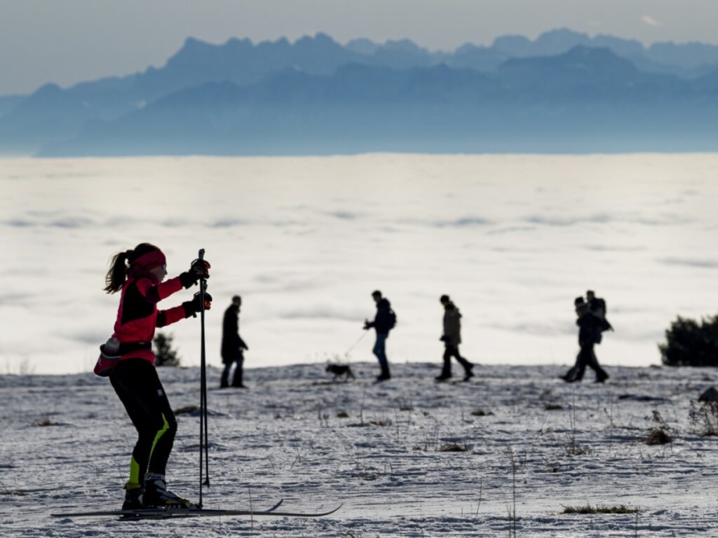 Climate change threatens cross-country skiing in Switzerland