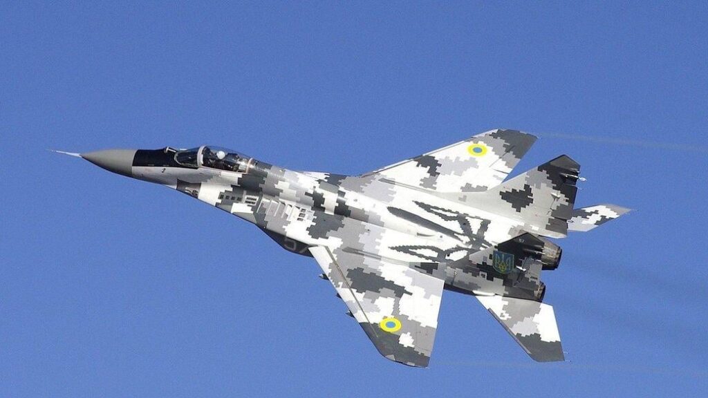 Ukrainian MiG-29 Strikes FPV Drone Operators’ Base