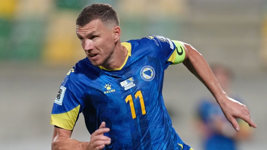 Džeko returns to Germany for Schalke as he hopes to lead Bosnia to the World Cup
