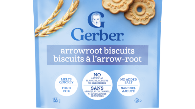 Gerber Arrowroot biscuits recalled due to possible presence of plastic and paper
