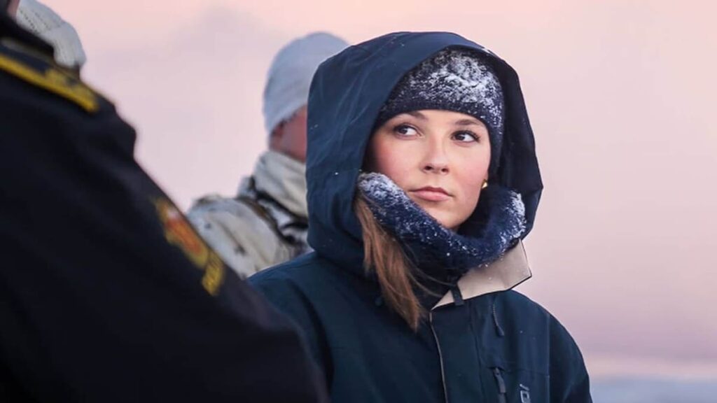 Ingrid of Norway channels ‘Frozen’ vibes on a dog sled journey through the Arctic north