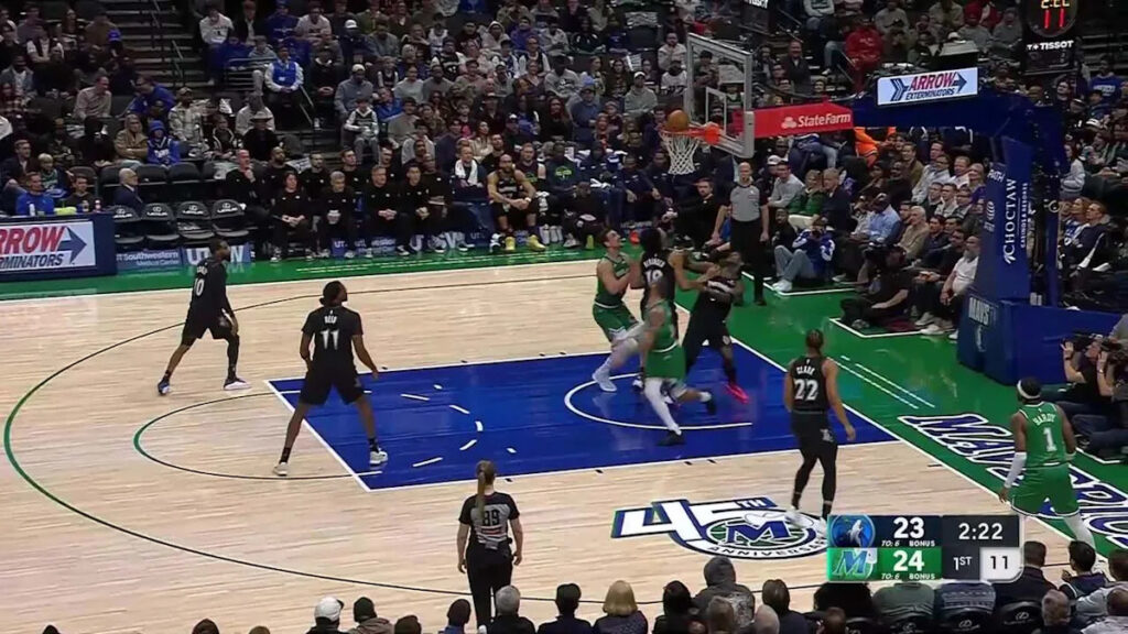 Caleb Martin with the 2 Pt