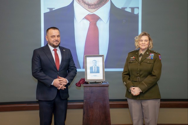 U.S. Army Command and General Staff College inducts first Republic of Kosovo International Military Student Alumni