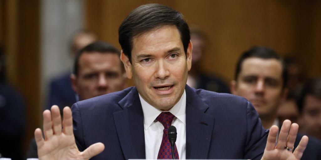Marco Rubio brushes off Trump’s Iceland/Greenland blunder undermining Leavitt’s response Marco Rubio brushes off Trump's Iceland/Greenland blunder undermining Leavitt's response