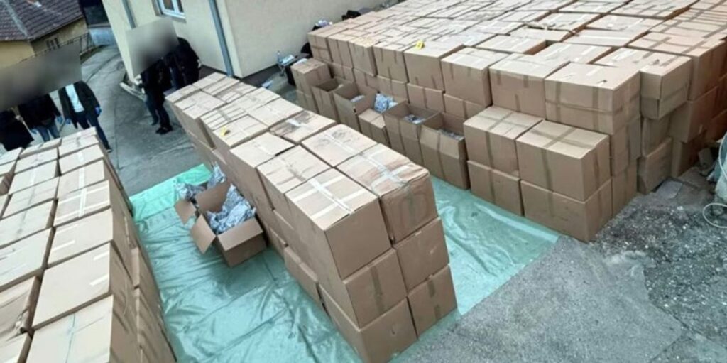 Police in Serbia seize five tons of marijuana
