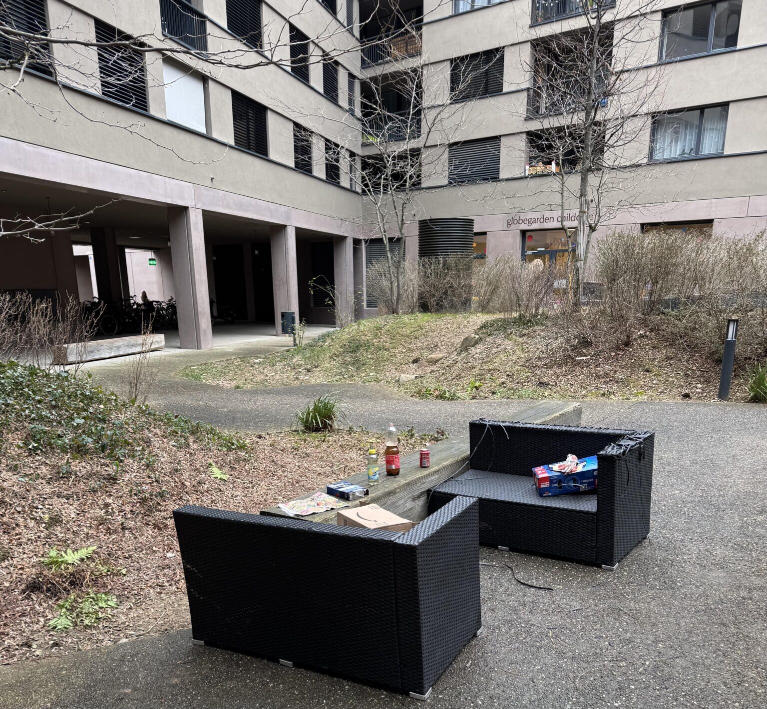 When your apartment building decides it doesn’t need a security guard anymore.