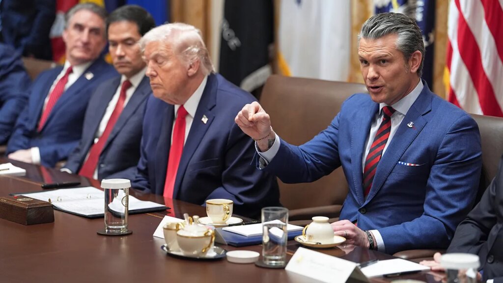 Department of War ‘will be prepared to deliver’ for Trump on Iran, Hegseth says Department of War 'will be prepared to deliver' for Trump on Iran, Hegseth says