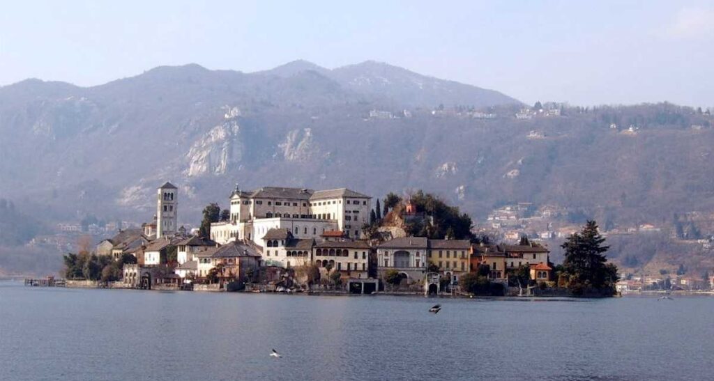 The tiny Italian Alpine lake that celebrates St. Julius