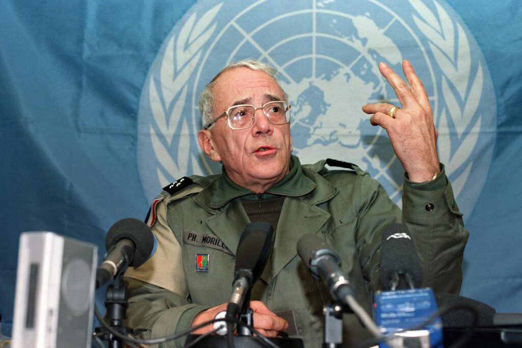 General Philippe Morillon, former UN commander during the Bosnian War, dies at 90