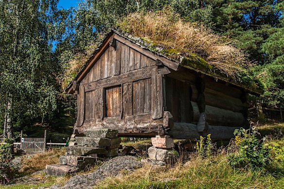 A farmhouse at Kristiansand’s open-air museum. 