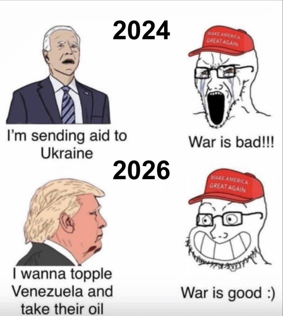 What's up with the hypocrisy?