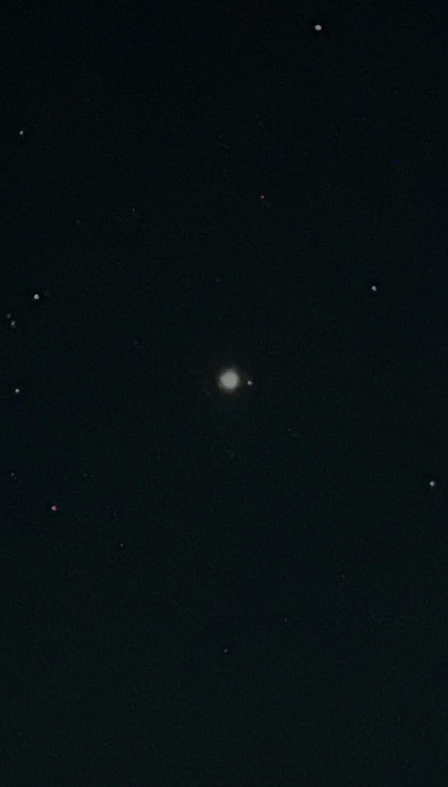 Did I take a picture of one of Jupiter’s moons?