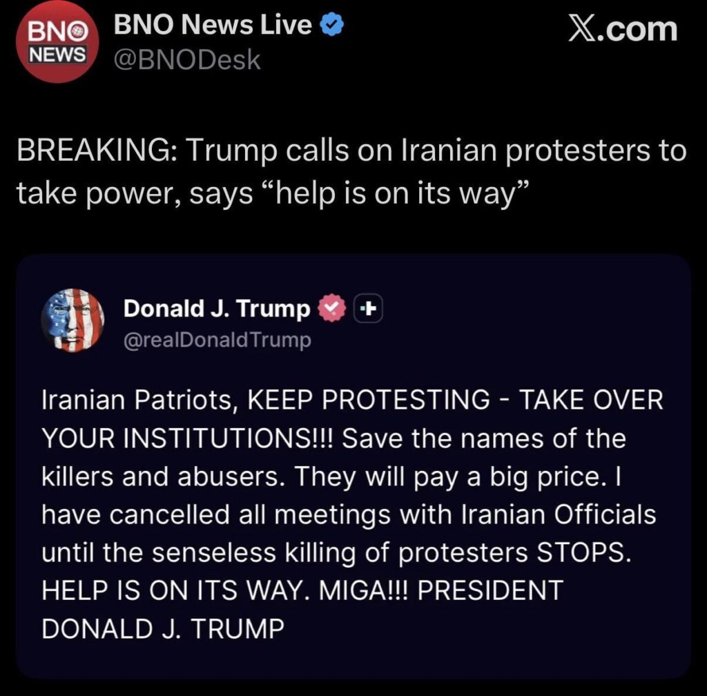 Donald Trump: MIGA (Make Iran Great Again!