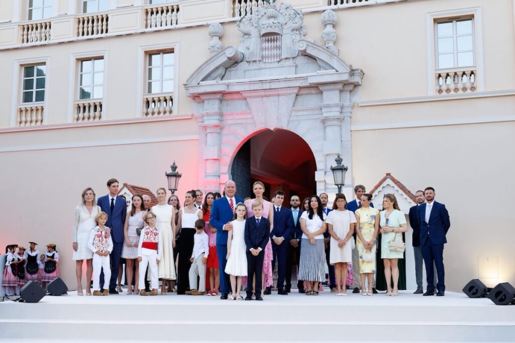 This year, the entire Princely Family gathered to celebrate the Sovereign