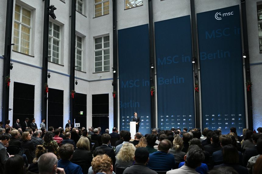 Rutte's comments came as peace talks continue aiming to end Russia's war in Ukraine.