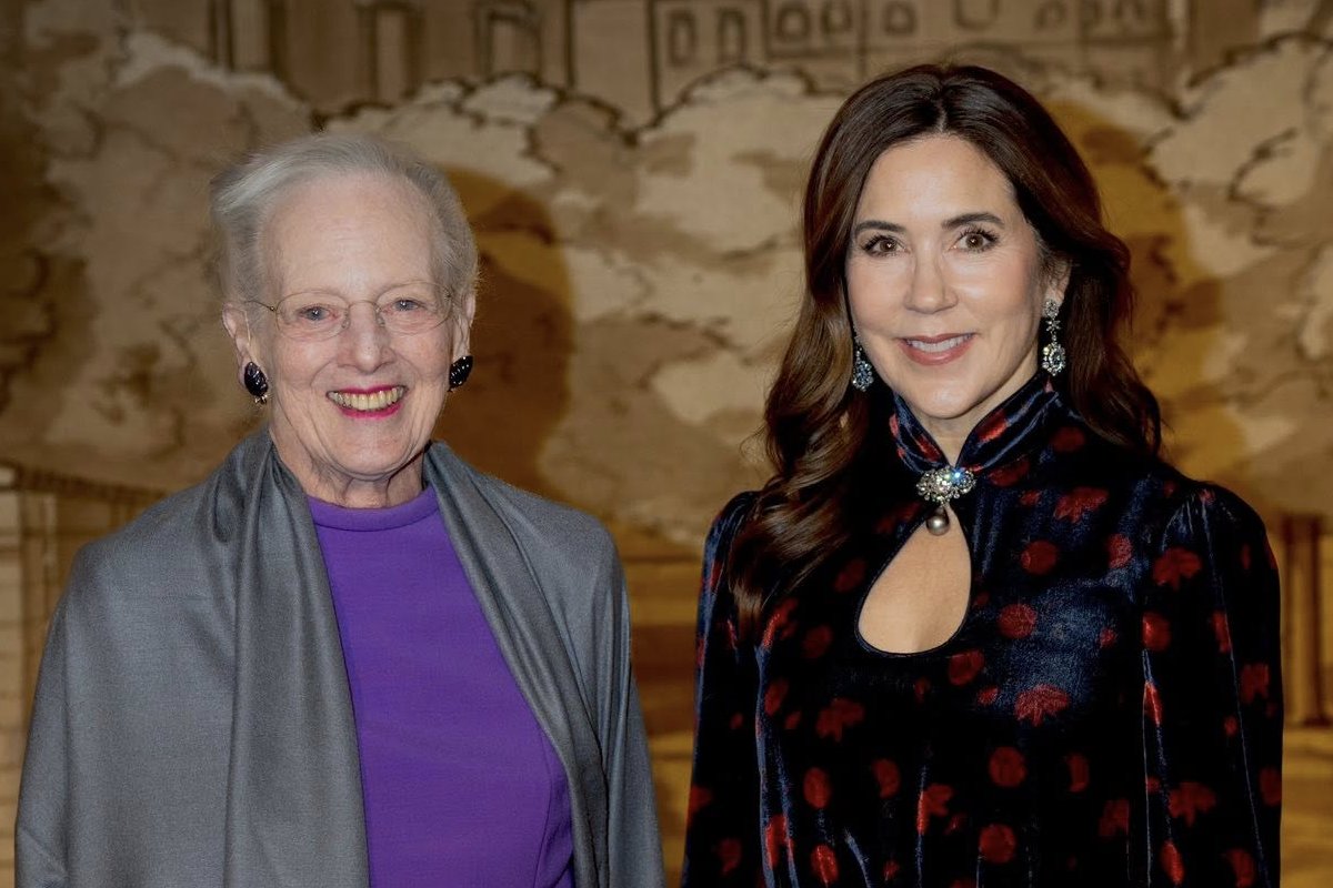 Queen Margrethe and Queen Mary of Denmark attend the reopening of the Hofteatret at Christiansborg Palace on January 15, 2026 (Kongehuset)