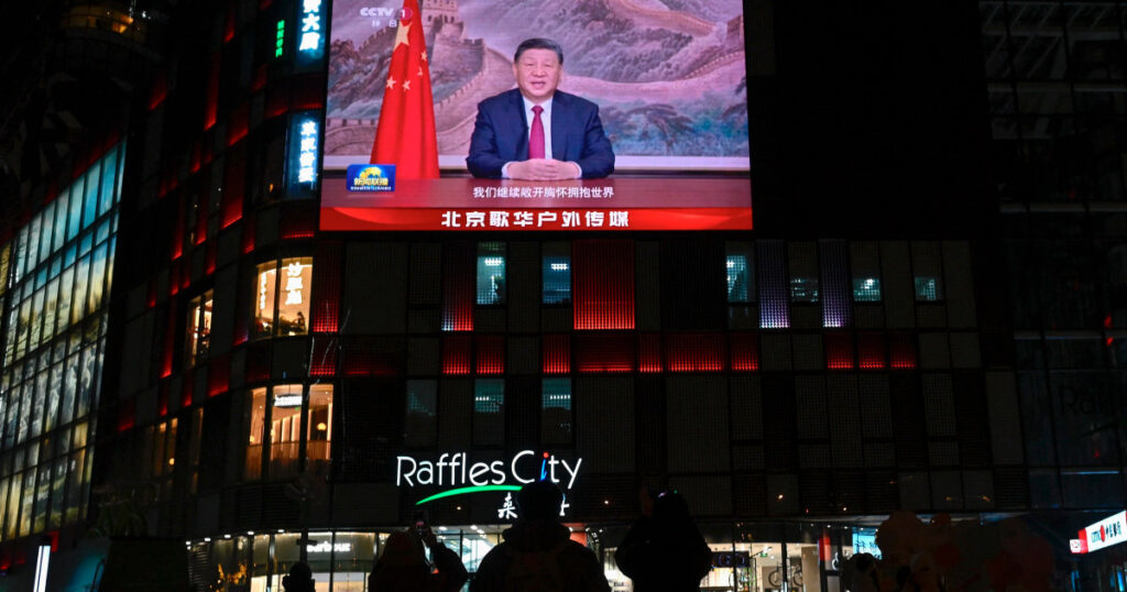 China’s Xi hails nation’s technological progress and renews pledge to take back Taiwan