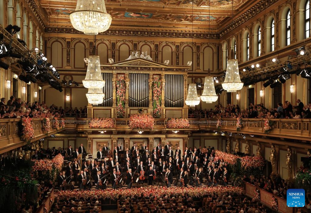 2026 Vienna Philharmonic New Year's Concert held in Austria-Xinhua