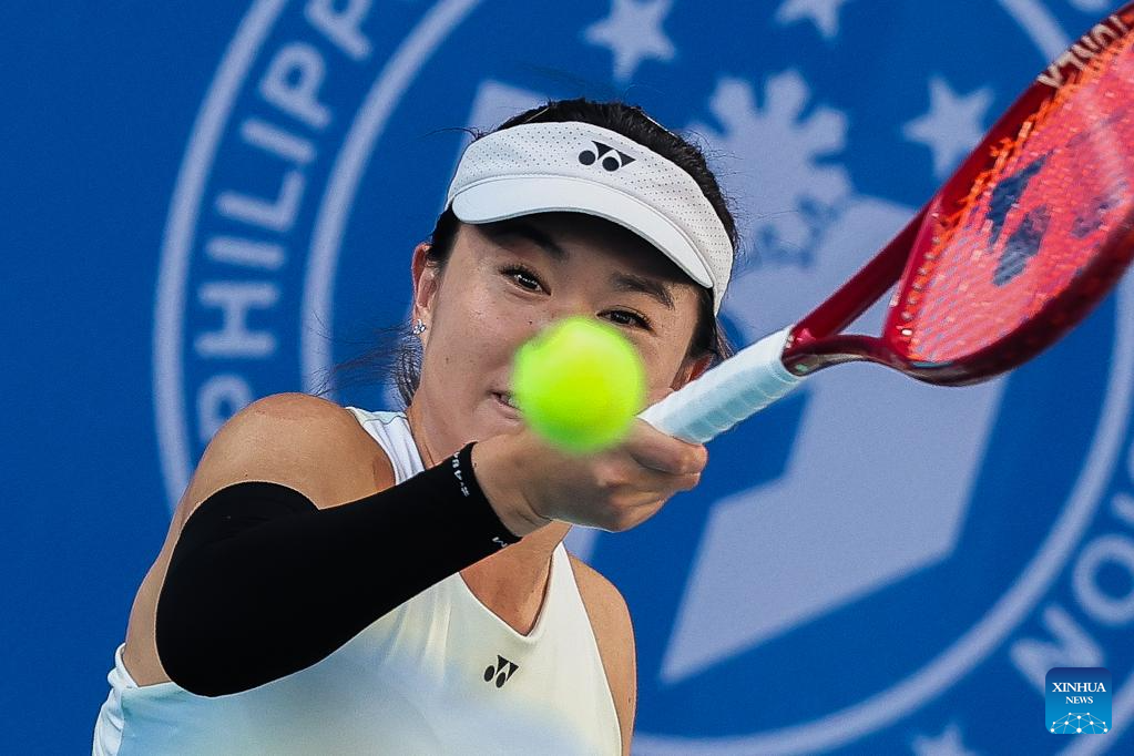 Highlights of WTA Philippine Women's Open-Xinhua