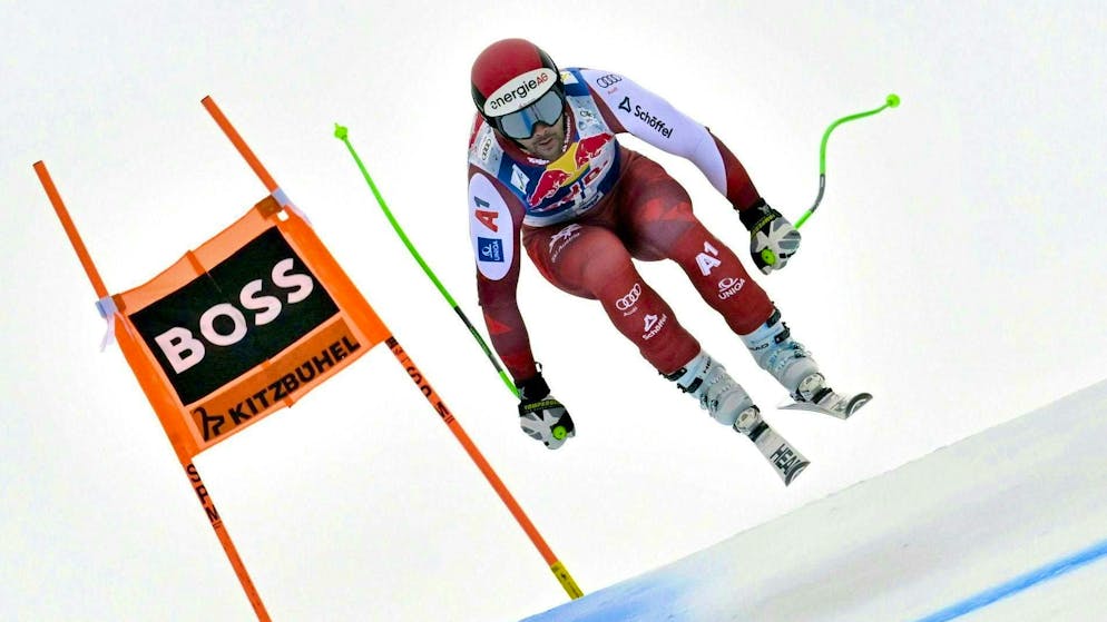 Vincent Kriechmayr is the best Austrian in 13th place.