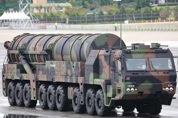 Military Begins Deployment of High-Power Hyunmoo-5 Missile