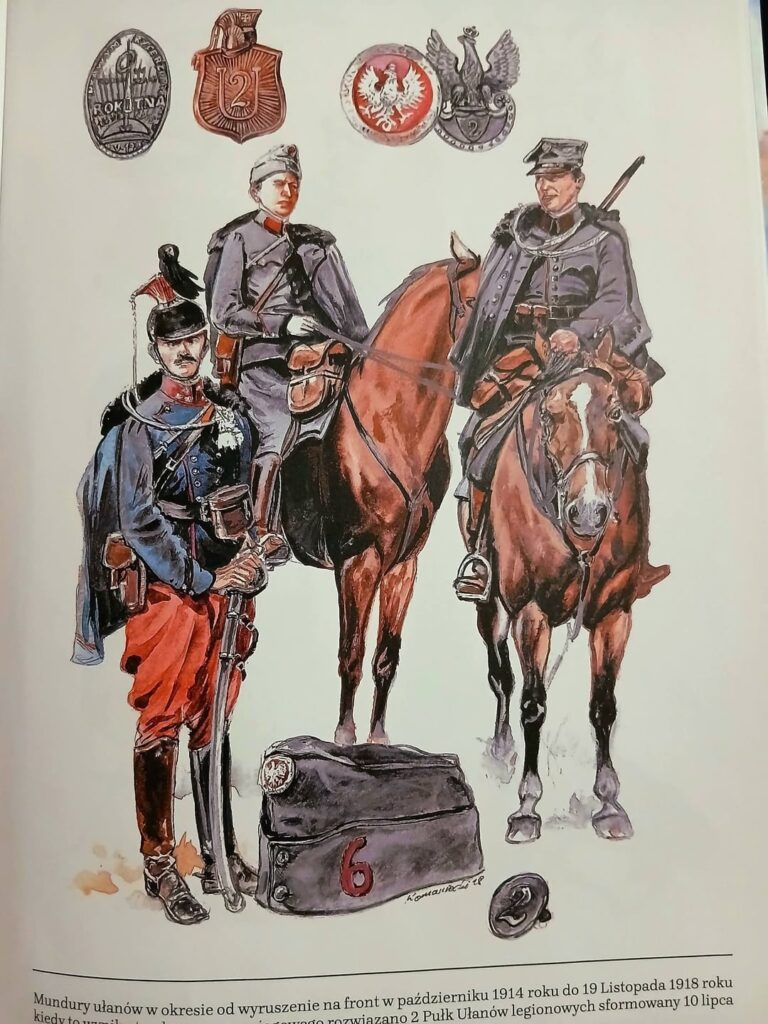 Polish Uhlans in 1915, 1918 and 1939.