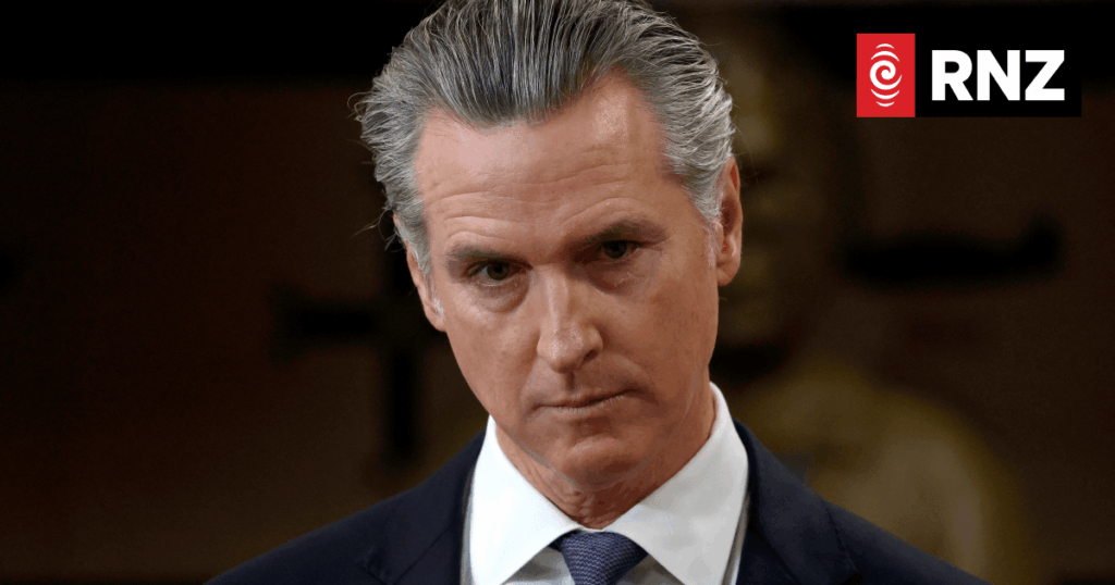 California governor Gavin Newsom accuses TikTok of suppressing content critical of the current American president